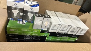 lot 3544172 image: Miscellaneous Variety Box Of brand New light Bulbs