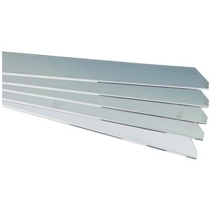 lot 3544181 image: EdgeMaster Skinner Blade, 497x20x1.0 Bulk 12 packs of 5 BladesStainless Steel, Single Bevel Commercial Food Processing Replacement Blades