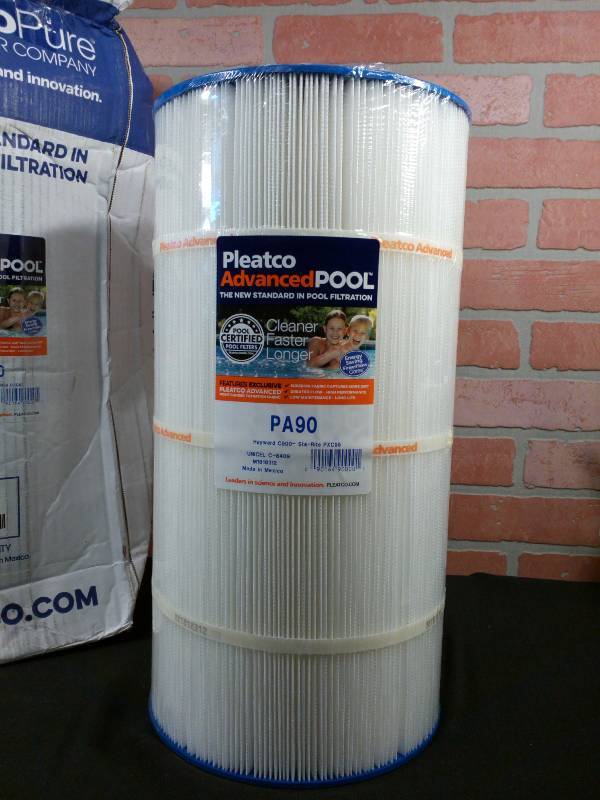 lot 28 image: Pleatco Pure Pool Filter Cartridge for Hayward C-8409
