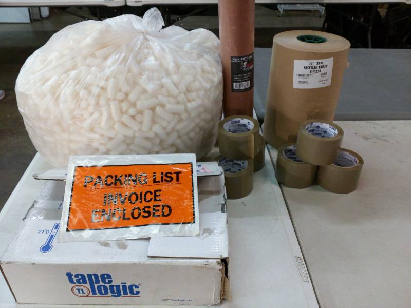 lot 126 image: Packing Supply Lot