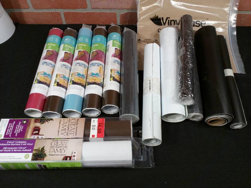 lot 131 image: Cricut Vinyl 3M adhesive Backed
