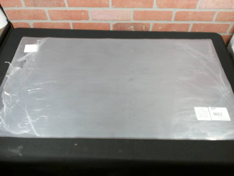 lot 37 image: Artistic Second Sight Clear Plastic Desk Pad Protector