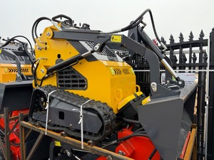 lot 1348D image: Unused 2025 ZJZ-380 Mini Skid Steer with gasoline engine - very similar to the SDL50 and 60 models
