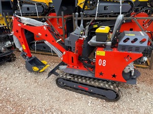 lot 1345D image: Unused 2025 ZJZ-08 Mini Excavator A sit down mini ex with gasoline engine - very cool machine