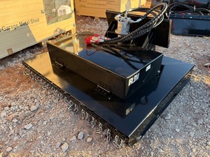 lot 1336D image: Mini Skid Steer Brush CutterMower