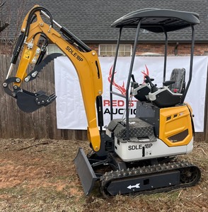 lot 1243D image: Unused IRE18P Mini Excavator with 420cc Gas Engine and Pilot Controls