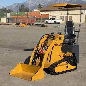 lot 1174D image: Unused SDLL 80 Seated Mini Skid Steer with Canopy 420 cc Rato with JoyStick Controls