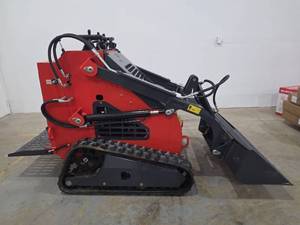 lot 1990 image: Mini ZJG Skid Steer Loader ZJ380 w 44 Bucket