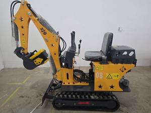 lot 2002 image: Mini Excavator ZJG-08 with Tracked Base