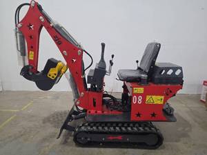 lot 2003 image: ZJG 08 Mini Excavator with Tracked Base