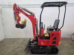lot 2005 image: Mini Excavator ZJG 12 (Red)