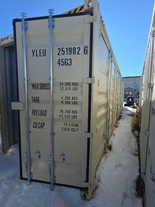 lot 31 image: 40ft High Cube Storage Container - 4 Side Doors, 1 End Door