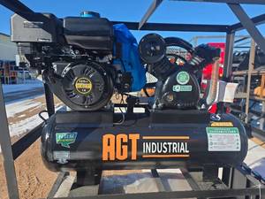 lot 1802 image: AGT Industrial 420cc Air Compressor Type AC