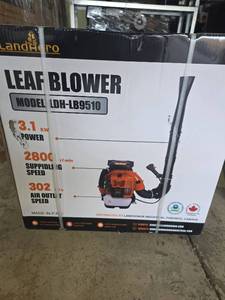 lot 2121 image: LandHero Backpack Leaf Blower LDH-LB9510