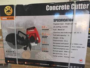 lot 2135 image: ATS Power CC16 Concrete Cutter