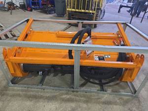 lot 2154 image: Wolverine 60-inch Drum Mulcher DUM-26-73W