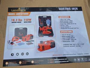lot 2292 image: LandHero Electric Car Jack Model LDH-EJ11000