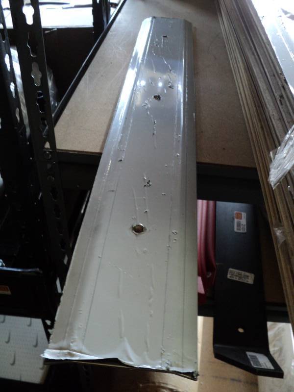 lot 2591 image: (1) steel threshold,  36 X 5-12