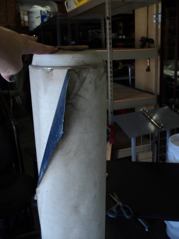 lot 2599 image: (1) roll blue shimmer scale wallpaper