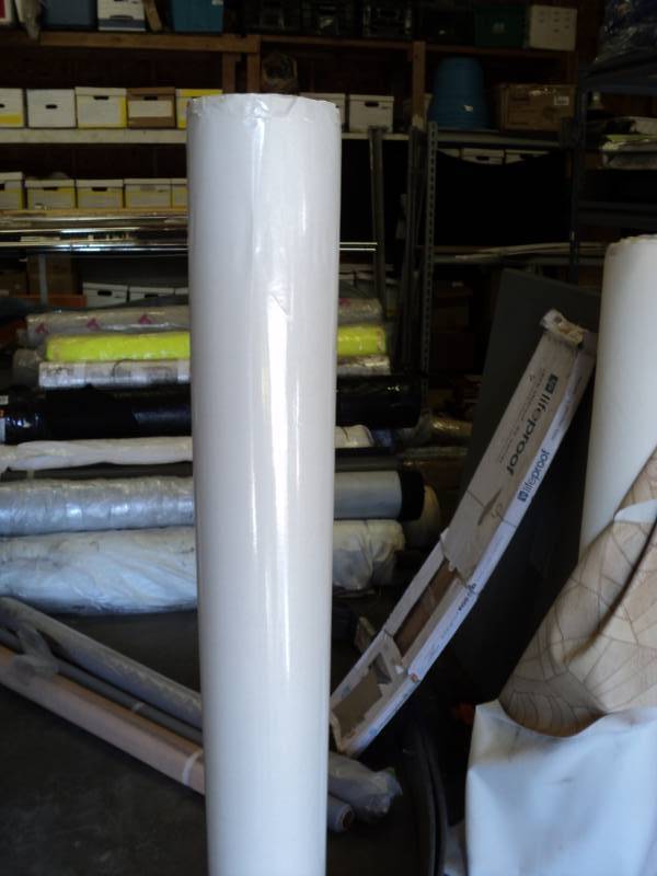 lot 2605 image: (1) roll General Formulation concept vinyl media,  clear,  adhesive back