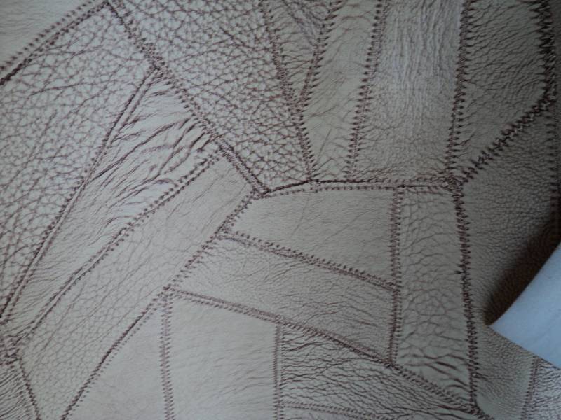 lot 2606 image: (1) roll upholstery fabric,  beige rodeo