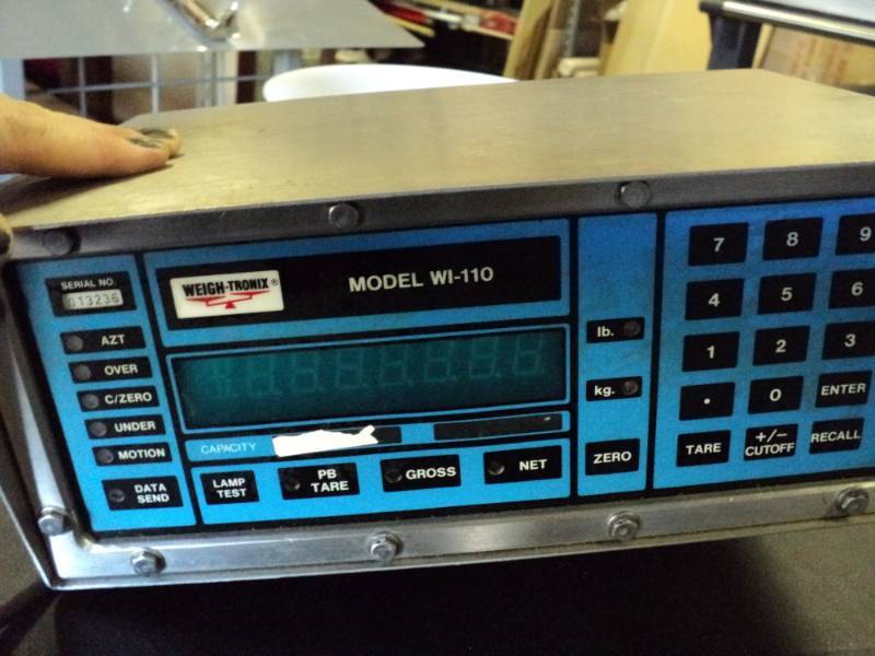 lot 2631 image: Weigh- Tronix  model WI-110