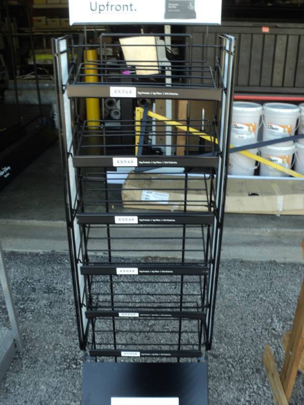 lot 2636 image: Metal Display rack RX bar