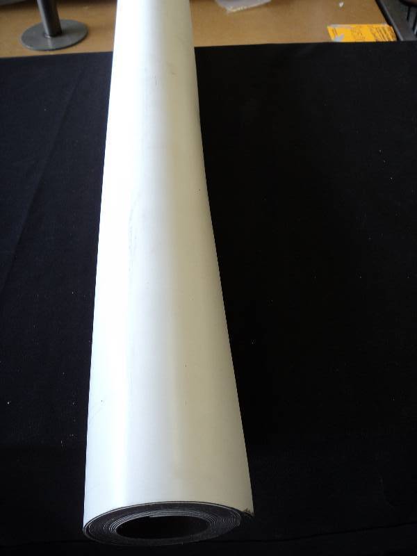 lot 1449 image: (1)roll Orajet printable media,  white with magnet back