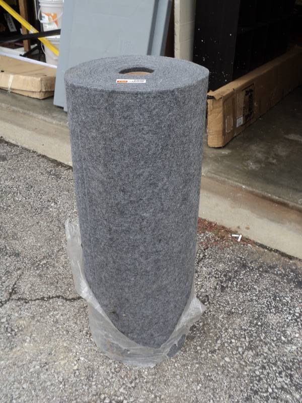 lot 2686 image: (1) roll of utility material,  adhesive back