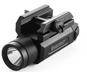 lot 13527 image: IProtec RM600 LED Rechargeable Rail Mount Light - Retail $59