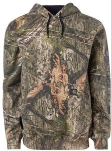 lot 14027 image: Carhartt Mens Loose Fit Camo Hooded Sweatshirt Small - Retail $64