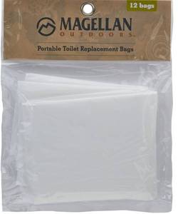 lot 14031 image: Magellan Outdoors Jon Bag Portable Toilet Replacement Bags 10-Pack