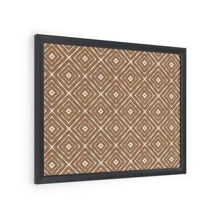 lot 8681 image: Fashion Cork Bulletin Board, 20 x 16 Inches Black MDF Frame