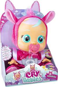 lot 66745 image: Cry Babies Hannah Interactive Doll - Retail $25