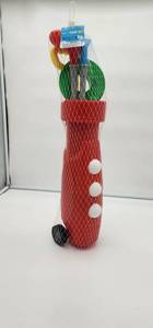 lot 66749 image: Kids Golf Caddy Play Set with Balls - Retail $12