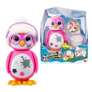 lot 66761 image: Salvaal Mini Pinguino Interactive Pet Toy - Retail $15