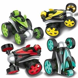 lot 66767 image: RC 360° Spins Stunt Cruiser Remote Control Car Green Color - Retail $7