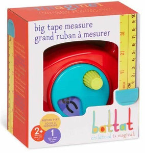 lot 66772 image: Battat Big Tape Measure Educational Toy - Retail $12