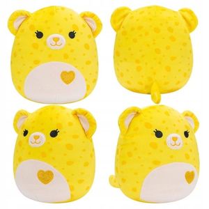 lot 66774 image: Squishmallow Yellow Cheetah Plush - Retail $12