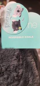 lot 66777 image: Reversible Mood Koala Plush Toy - Retail $15