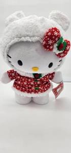 lot 66783 image: Hello Kitty Winter Snowflake Plush - Retail $25