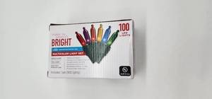 lot 66856 image: 100 LED Multicolor String Lights - Retail $8