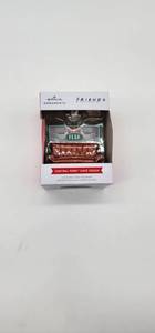 lot 66873 image: Friends TV Show Central Perk Cafe Couch Hallmark Ornament - Retail $15