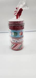 lot 66879 image: Holiday Washi Tape Set - 5 Pack - Retail $8