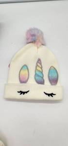 lot 66930 image: Unicorn Winter Hat and Gloves Set - Retail $15