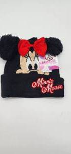 lot 66933 image: Minnie Mouse Disney Winter Beanie Hat - Retail $15