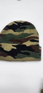 lot 66959 image: Military Style Camouflage Beanie Adult Size  - Retail $8