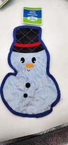 lot 66995 image: Snowman Dog Toy - Retail $8