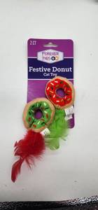lot 67001 image: Forever Pals Holiday Pet Toy Collection  - Retail $8