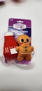 lot 67007 image: Forever Pals Festive Donut Cat Toy Set - Retail $5